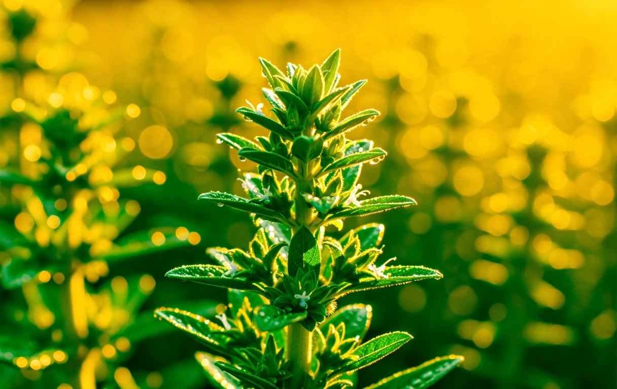 Dettaglio botanico mediterraneo